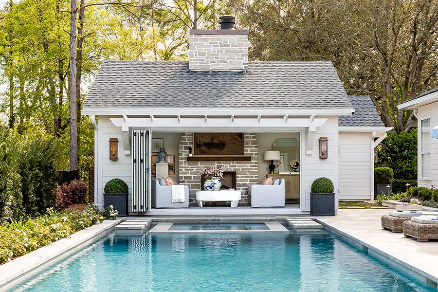 Luxury Backyard Design Services | Custom Poolhouses Jacksonville, FL